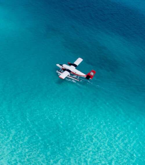 Sobrevolamos Maldivas en Hidroavión