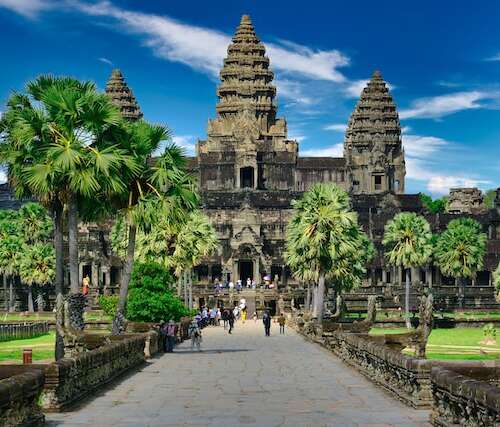 Templos de Angkor en una ruta por Vietnam y Camboya