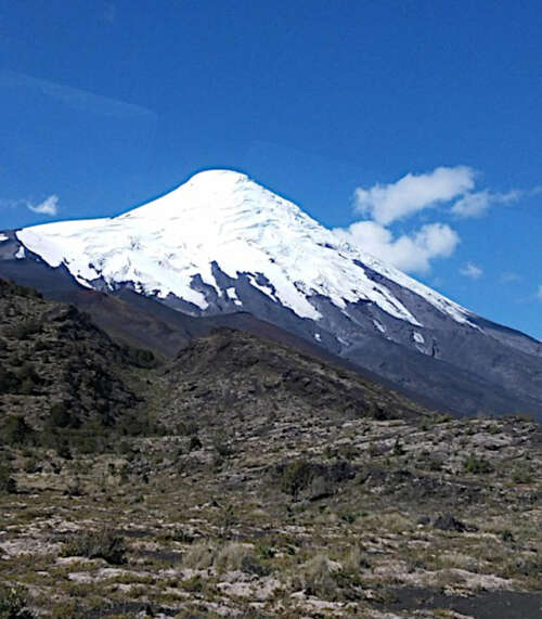 Lagos y volcanes de Chile