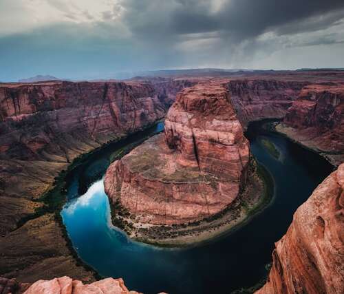 Vista del Cañón de Colorado en una ruta por la Costa Oeste de Estados Unidos