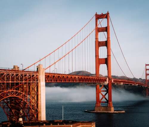 Puente Golden Gate de San Francisco en un viaje a medida por la Costa Oeste de Estados Unidos