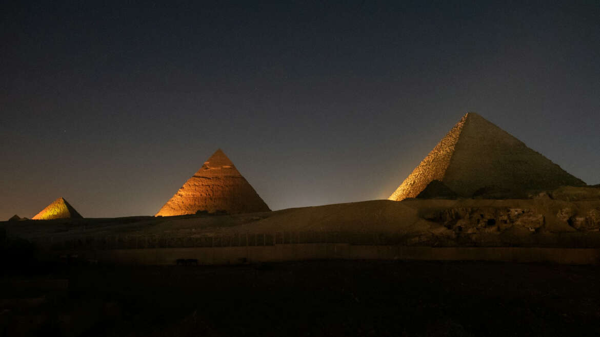 Pirámides de Giza en Egipto