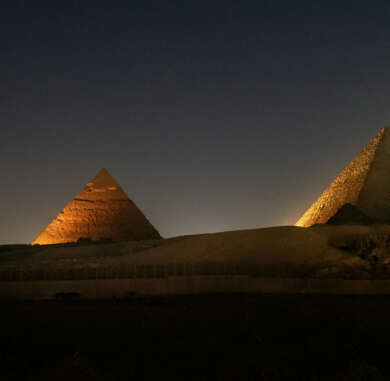 Pirámides de Giza en Egipto