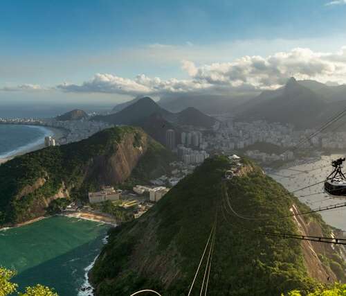 Rio de Janeiro entre mar y montaña en Brasil