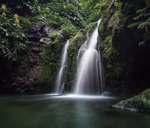 Cascada en Sao Miguel Azores