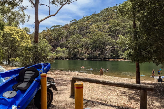 Lago en Royal National Park de Australia