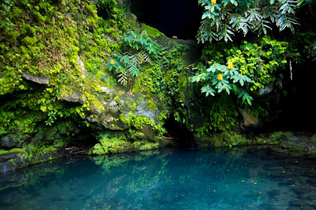 Baños termales en un viaje a Azores